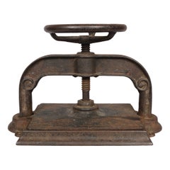 Antique Cast Iron Book Press