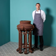 Antique Cast Iron Brazier