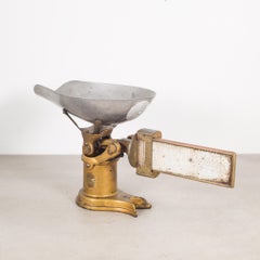 Antique Cast Iron Candy Store Scale, cira 1915
