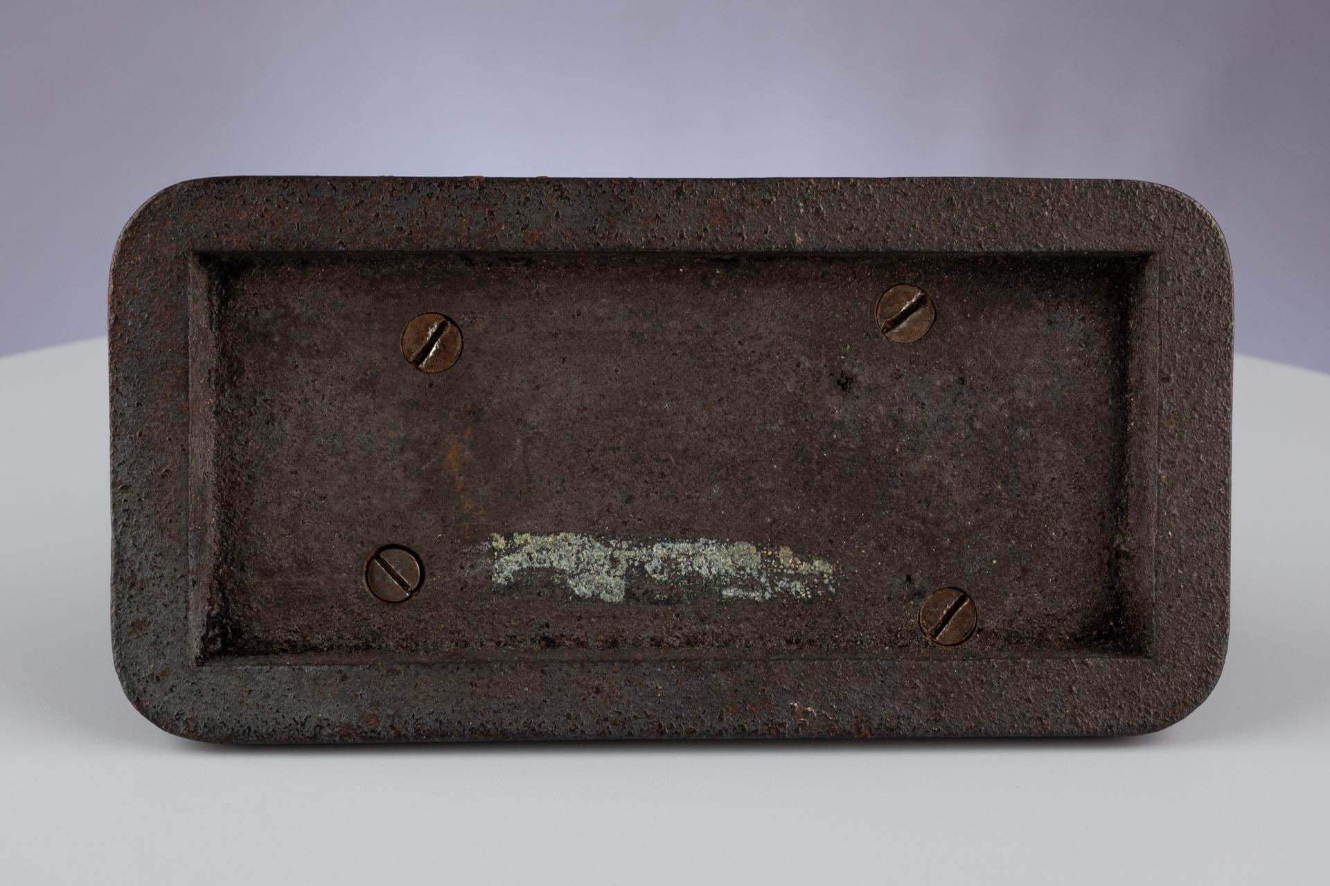 Antica scultura in ghisa di un cane, fine XIX secolo in vendita 4