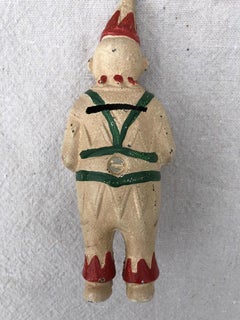 Antique Cast Iron Clown Bank