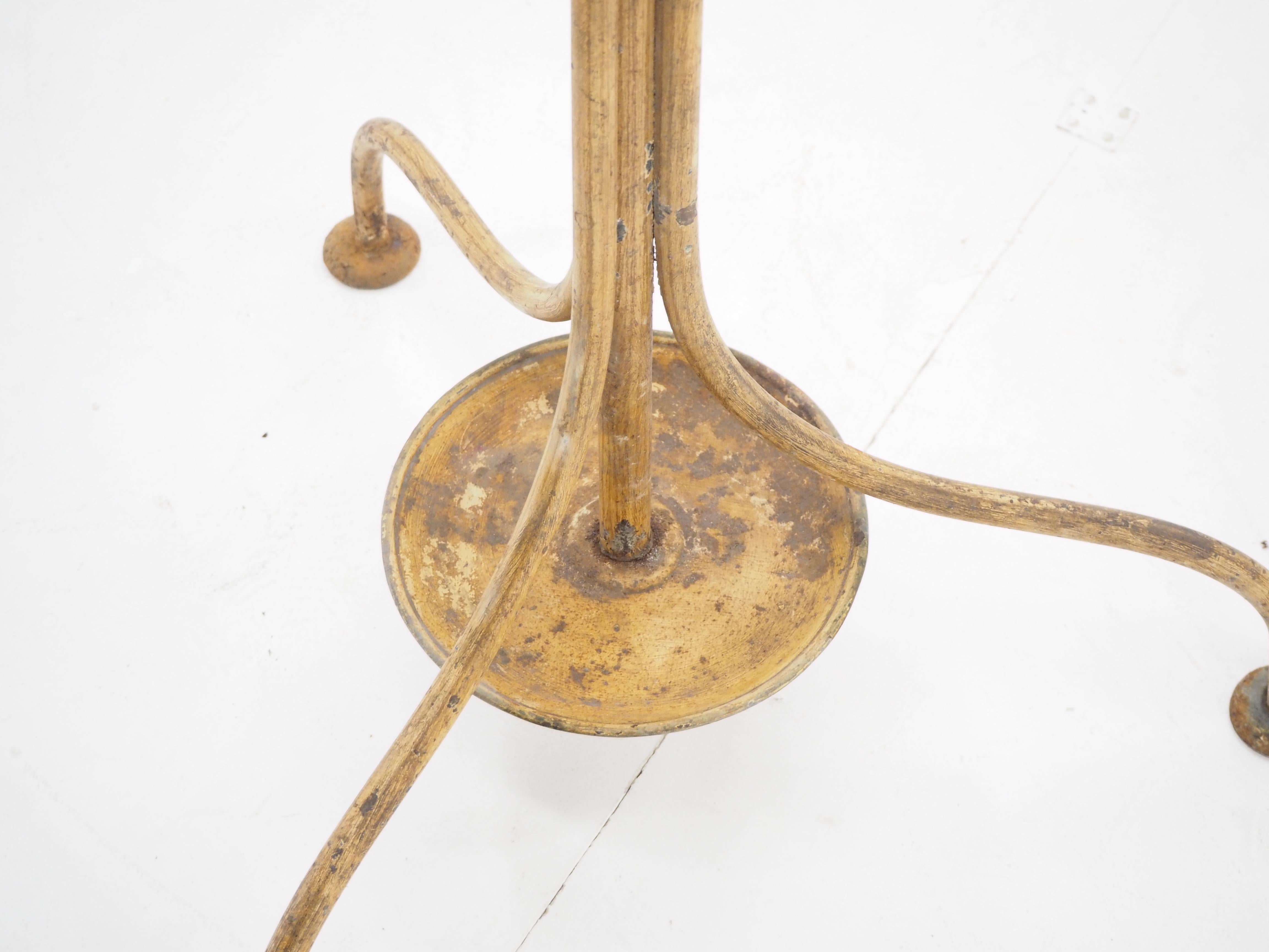 Antique Cast Iron Coat Rack, 1920s 5