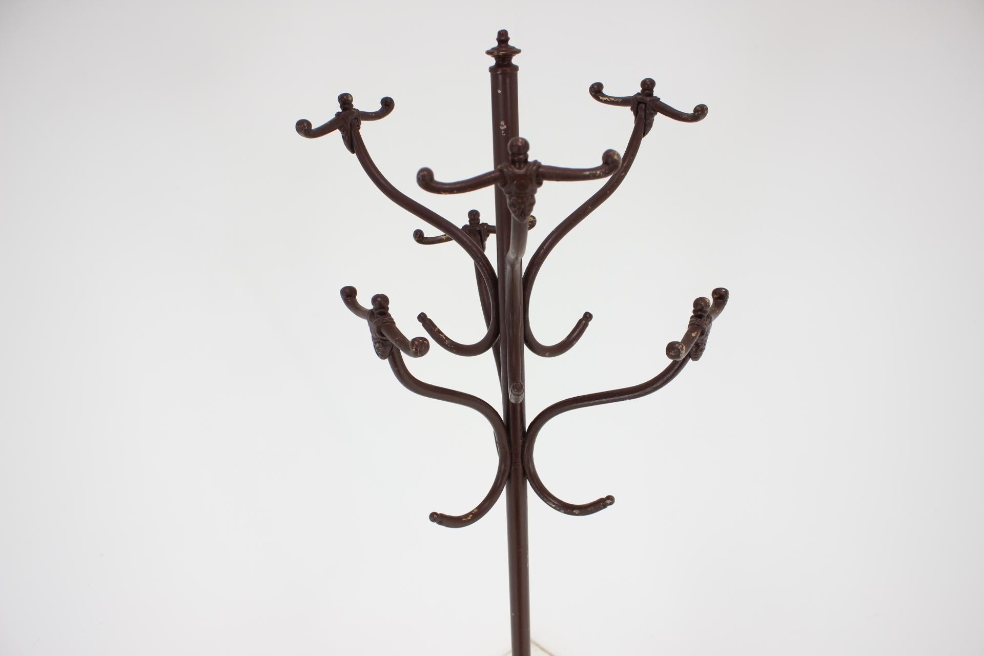 Early 20th Century Antique Cast Iron Coat Rack, 1920s For Sale
