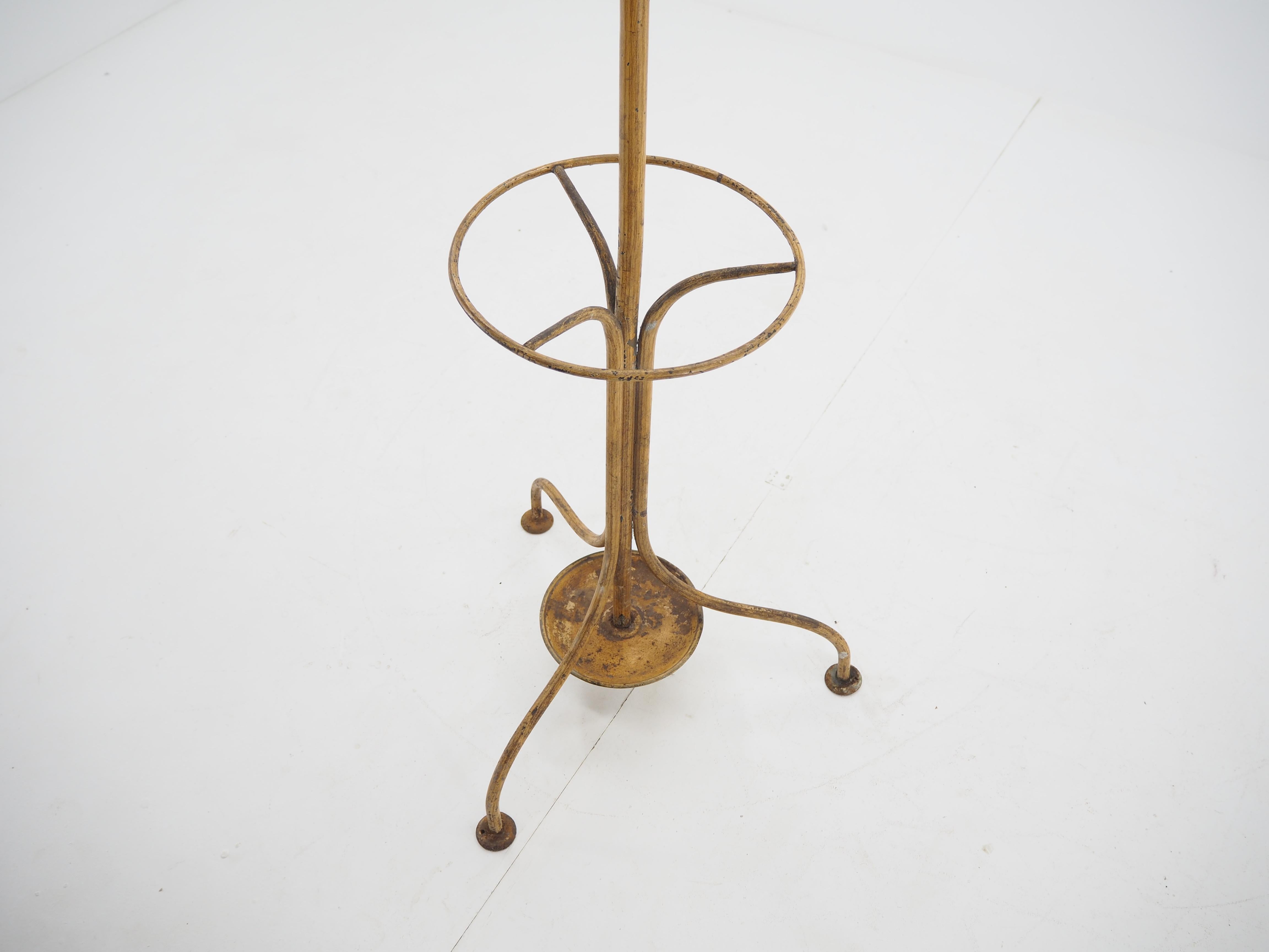 Antique Cast Iron Coat Rack, 1920s 4
