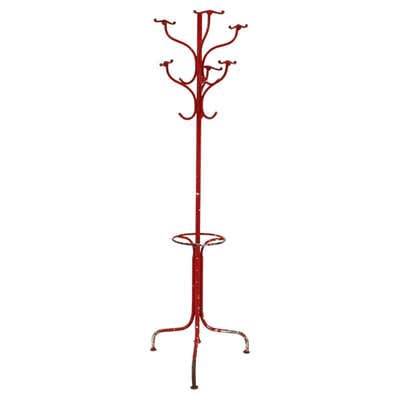 Antique American Department Store Carousel Coat Rack For Sale at 1stDibs