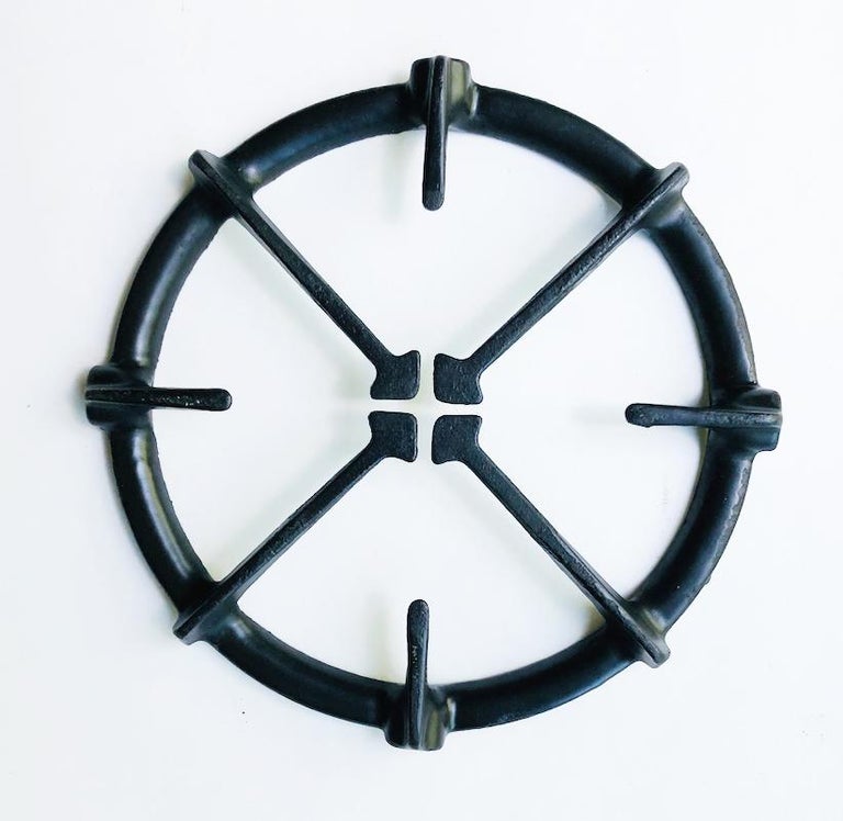 Antique Cast Iron Collection MidCentury Modern Decorative Stove Grates