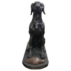 Antique Cast Iron Dog, circa 1920