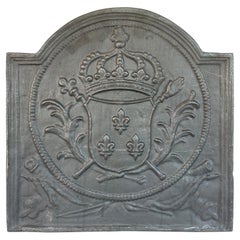 Antique Cast Iron Dutch Fireback