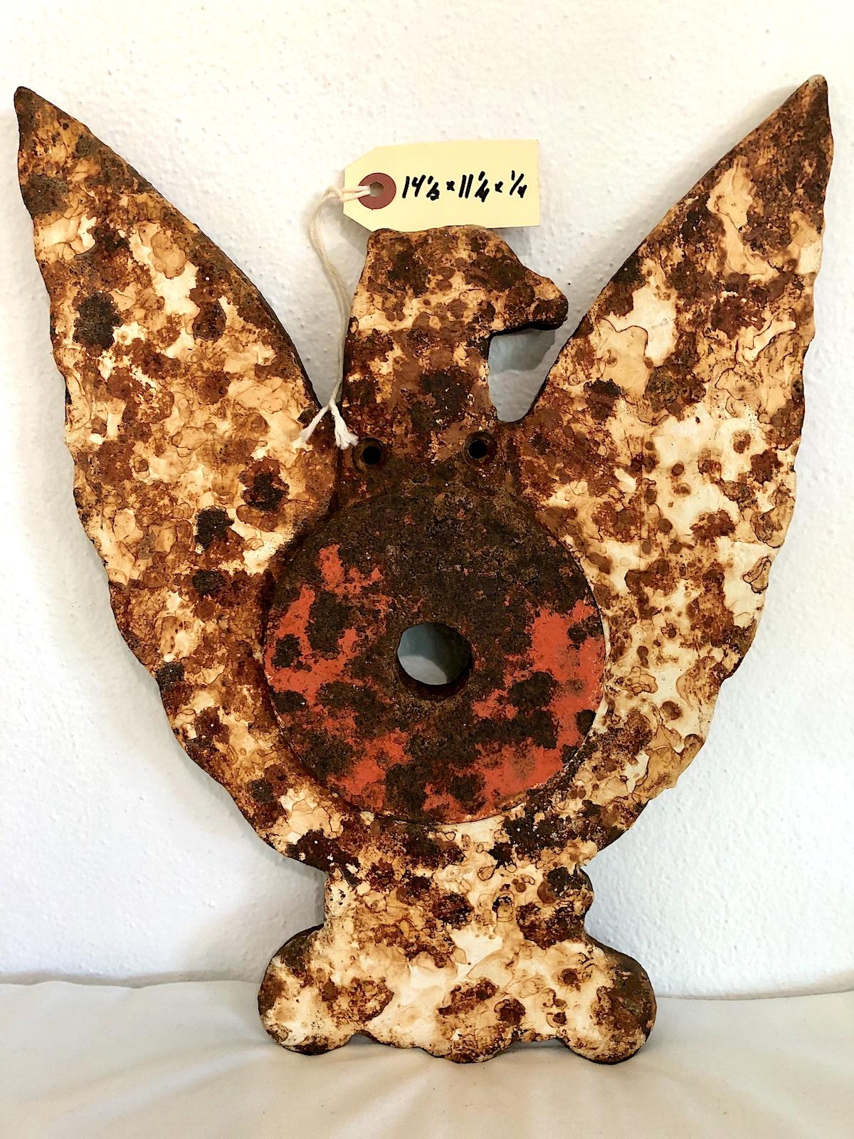 American Antique Cast-iron Eagle Shooting Gallery Target For Sale