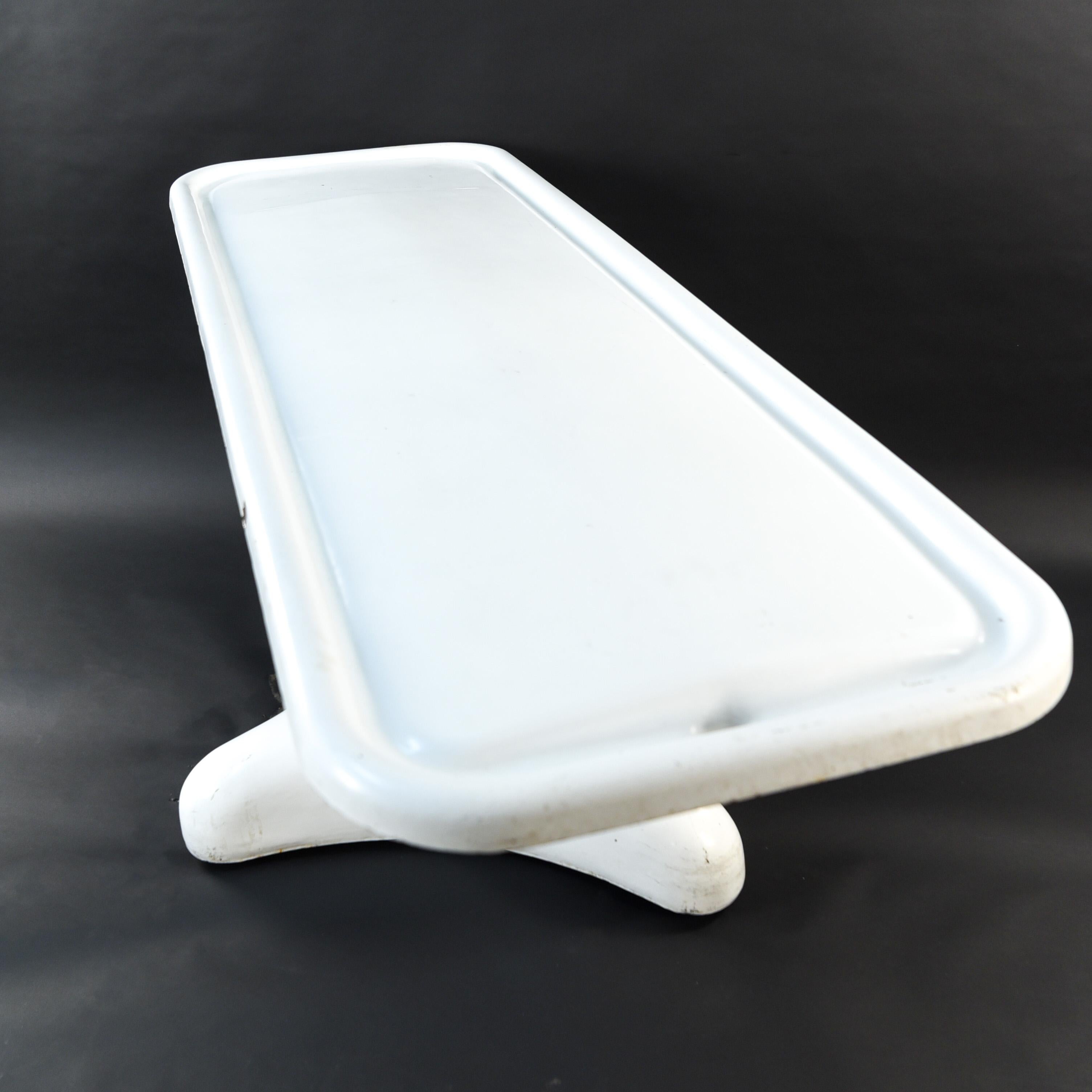 Antique Cast Iron Enamel Embalming Table 7