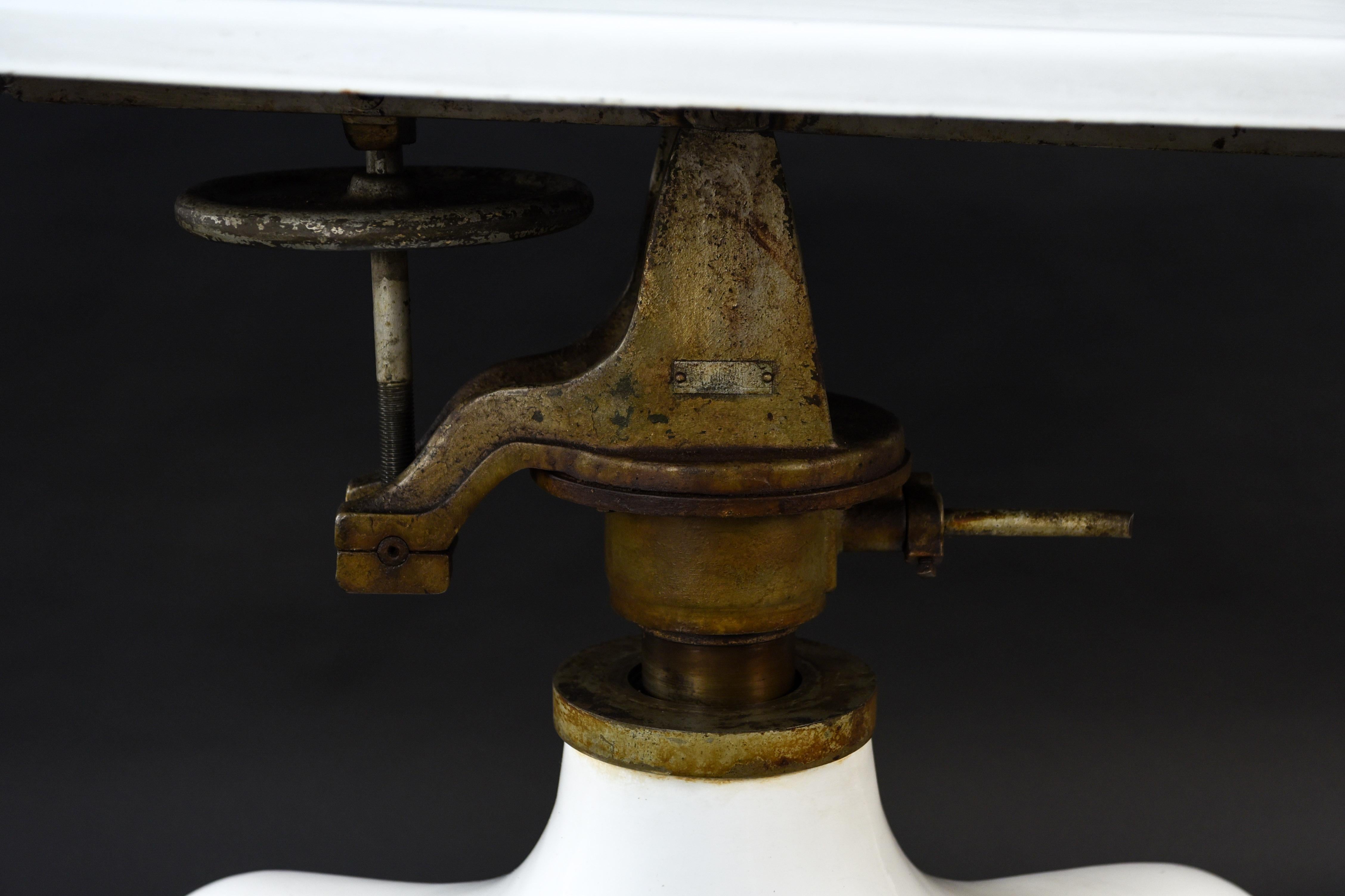 vintage embalming table