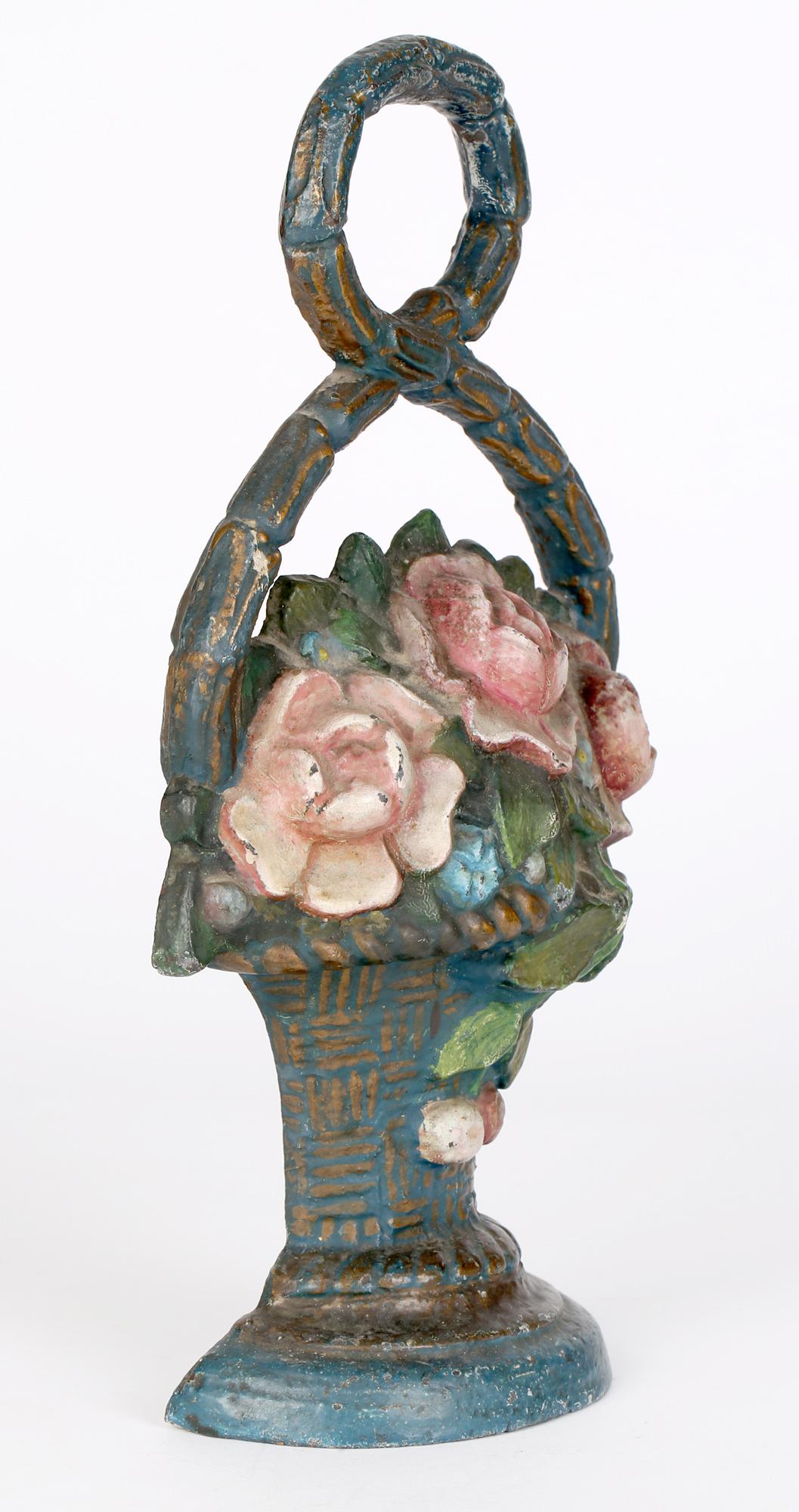 antique flower basket
