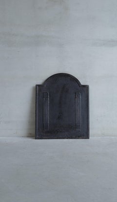 Antique Cast Iron Fireback