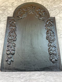 Antique Cast Iron Fireback
