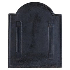 Antique Cast Iron Fireback