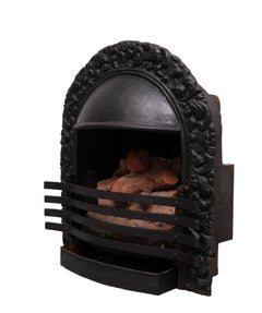 antique Cast Iron fireplace Victorian 1880s