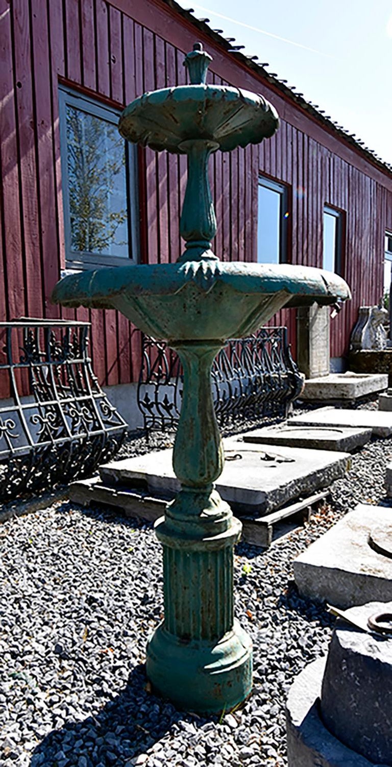 Antique Cast Iron Fountain 19th Century at 1stDibs