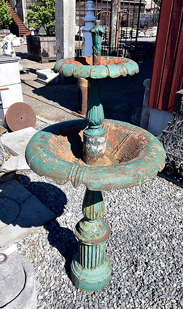 Antique Cast Iron Fountain 19th Century at 1stDibs