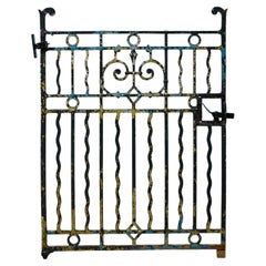 Antique Cast Iron Garden Side Gate