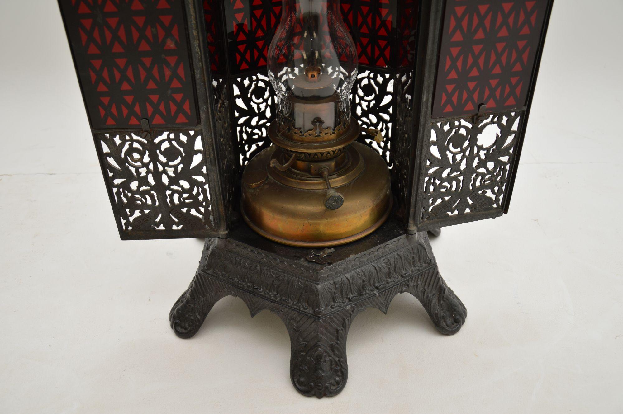 Late 19th Century Antique Cast Iron Gas Heater