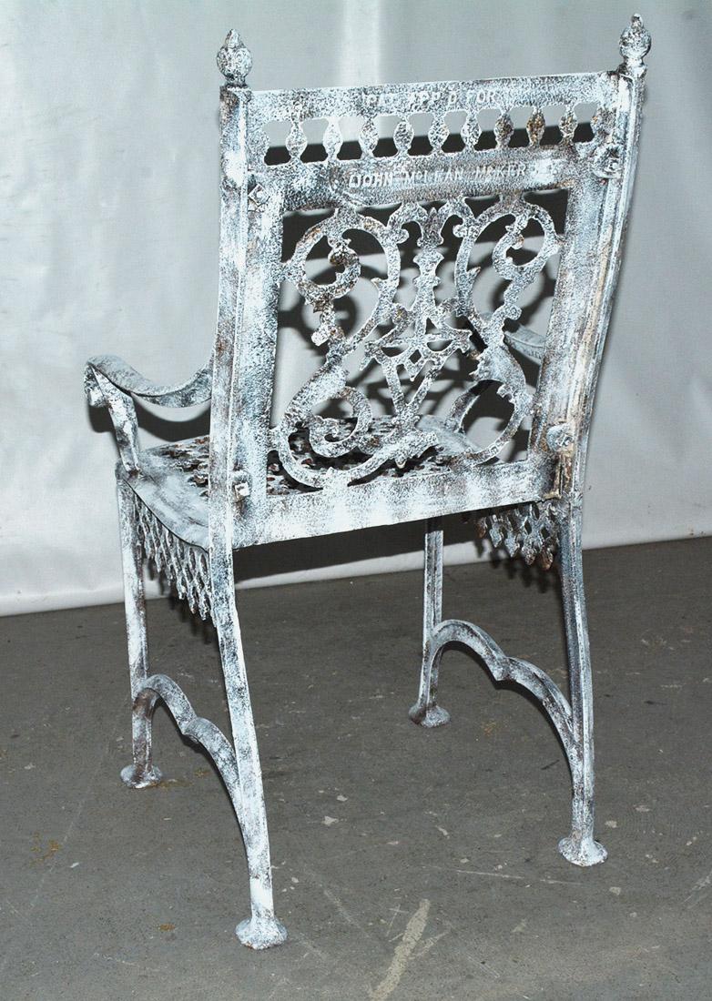 antique garden chair