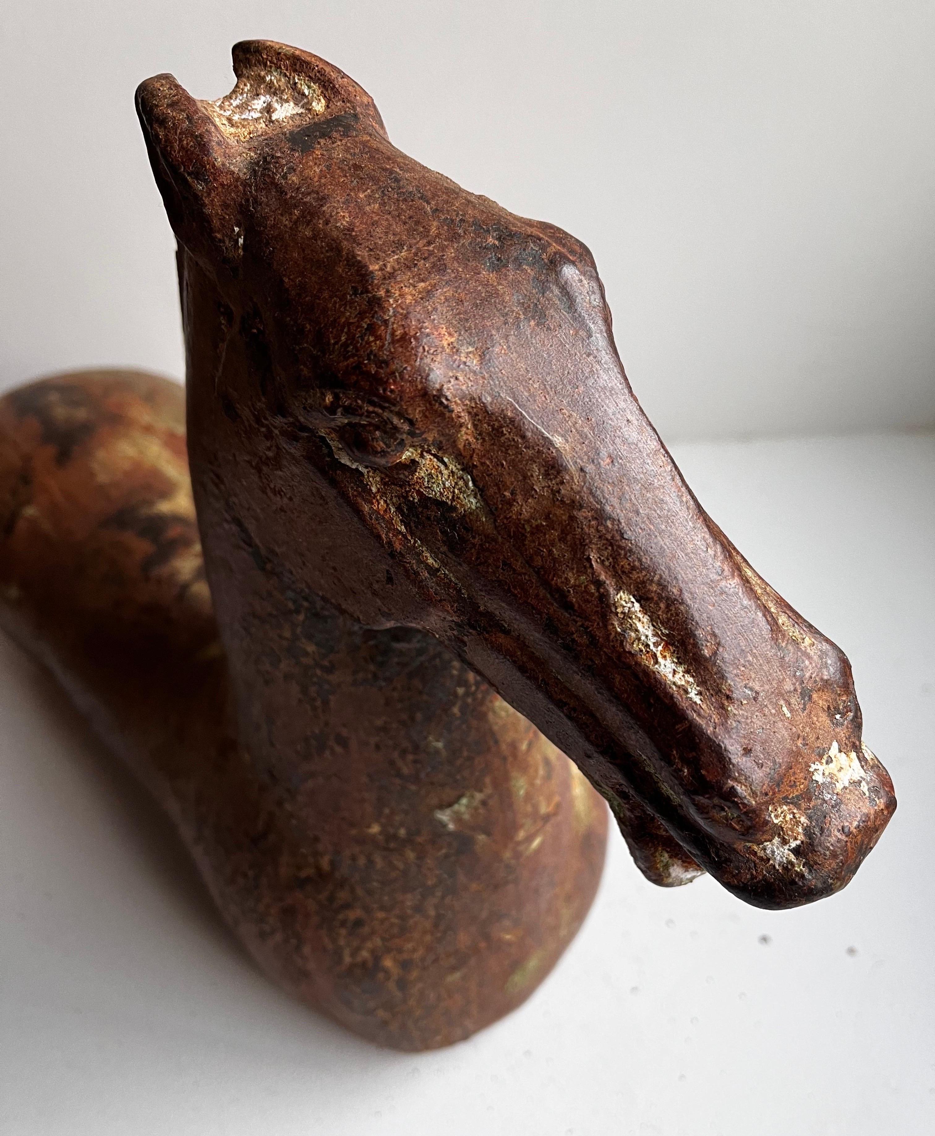 Tang Dynasty Style Cast Iron Horse 4