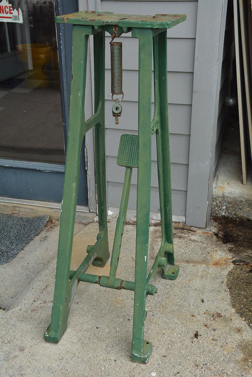 Industrial Antique Cast Iron Metal Stand