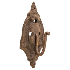 Used Cast Iron Metal Wall Coat Hook