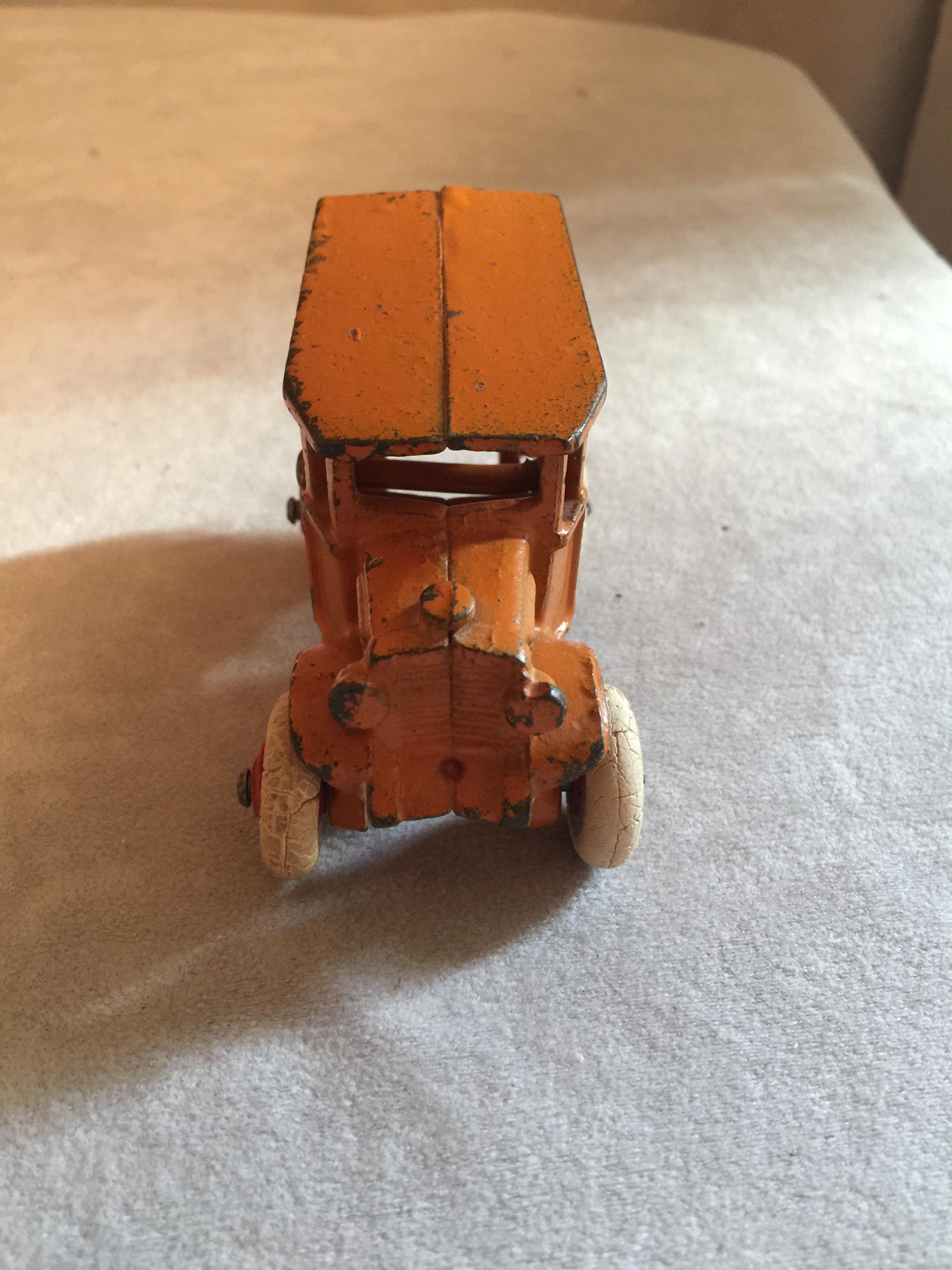 Other Antique Cast Iron Milk Wagon, circa 1920s