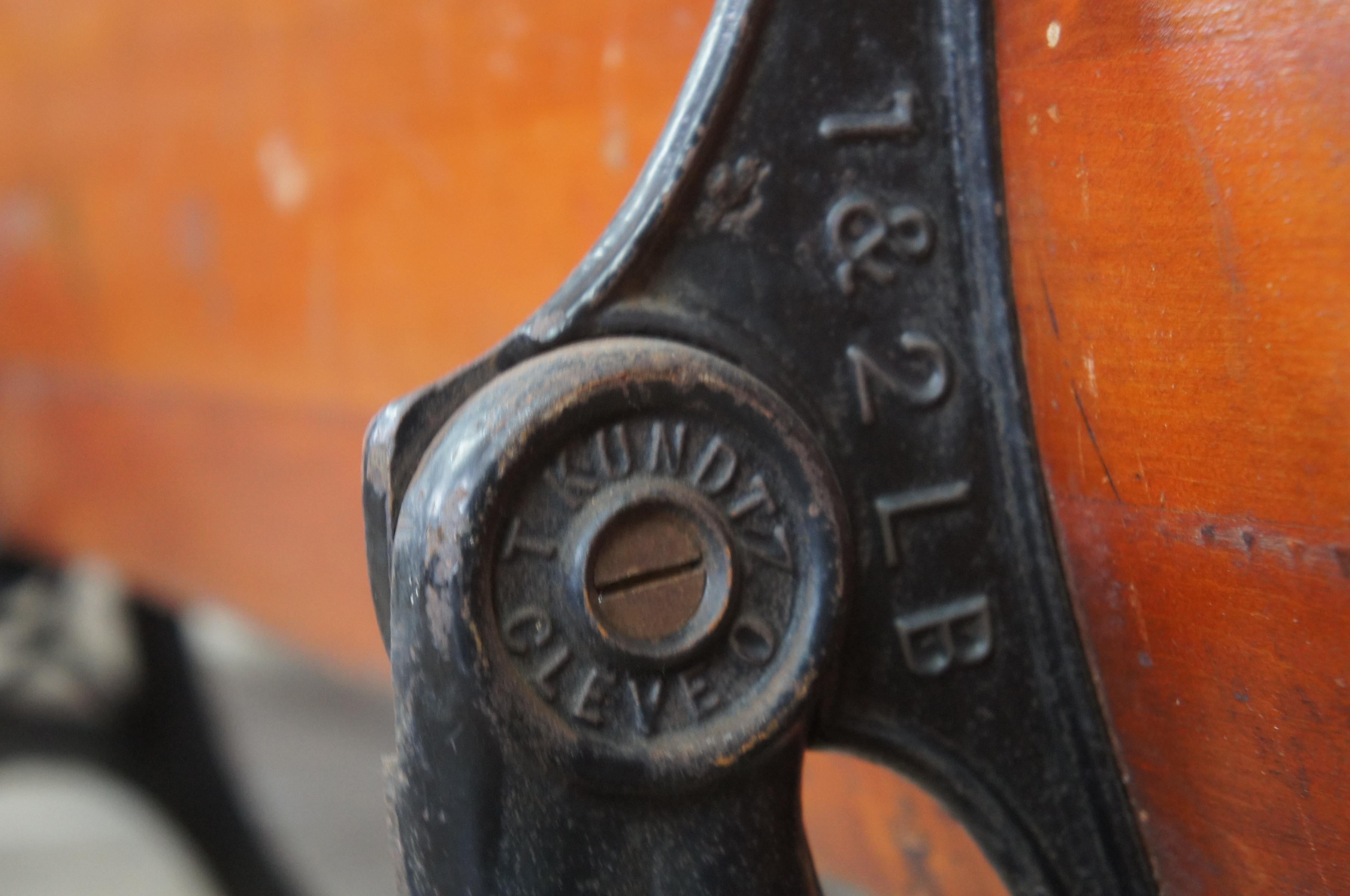 antique school bench