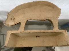 Antique Cast Iron Pig Door Stop