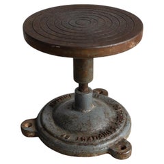 Used Cast Iron Pottery Banding Wheel By Potters Equipment Co. London