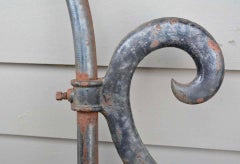 Antique Cast Iron Signage Bracket
