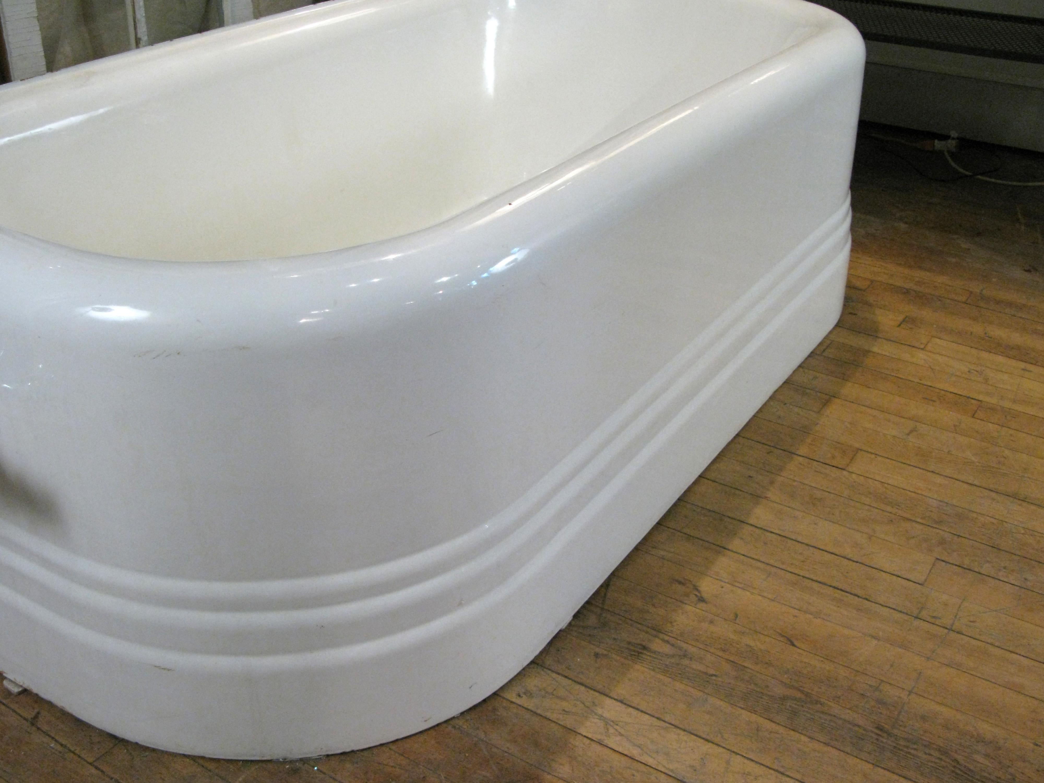 antique soaking tub