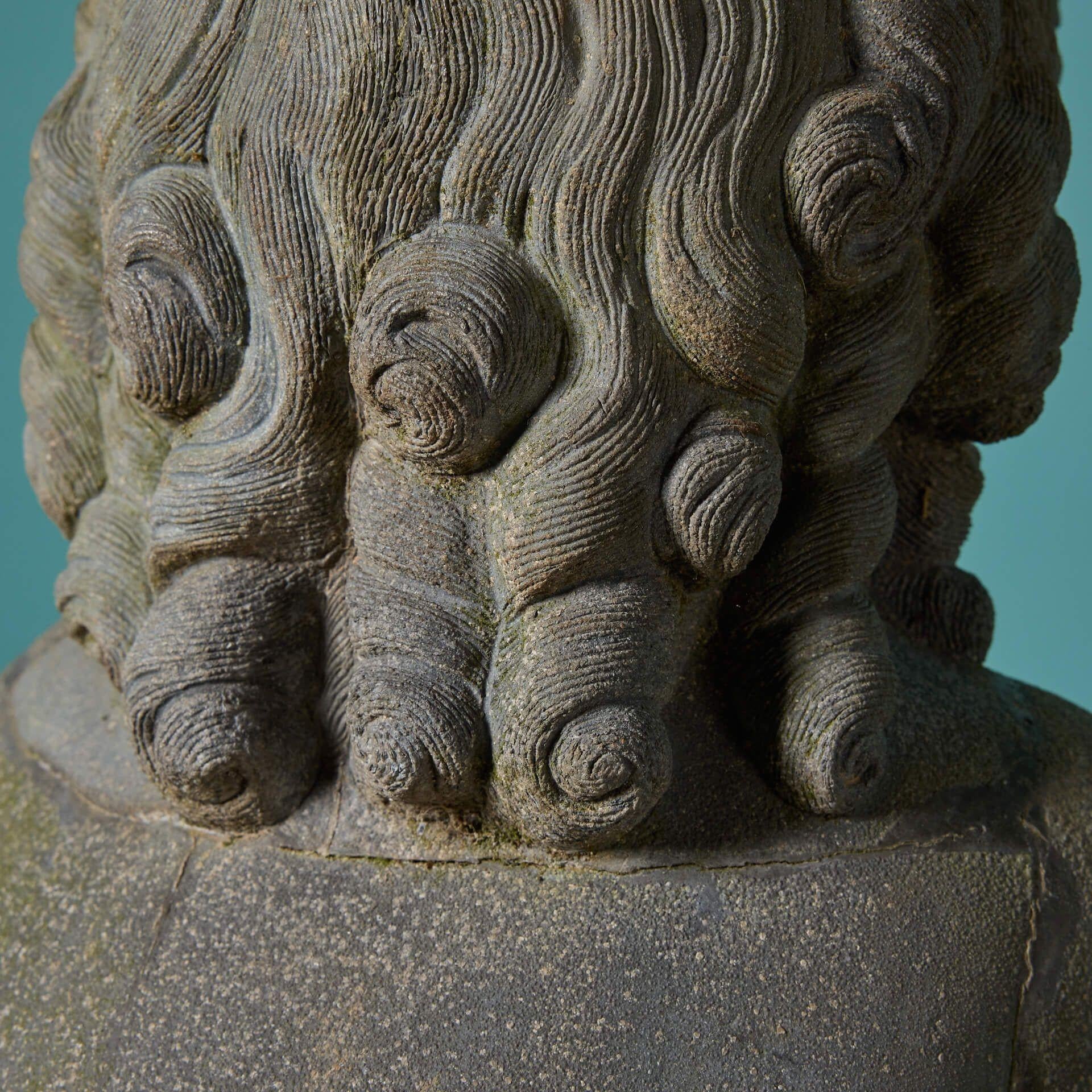 Antique Cast Iron Statue of a Praying Child For Sale 3