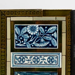 Antique Cast Iron Thomas Jeckyll Insert with William Morris Tiles