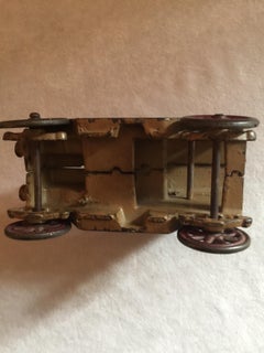 Antique Cast Iron Toy Ambulance, circa 1930