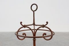 Antique cast iron umbrella stand, France ca. 1900