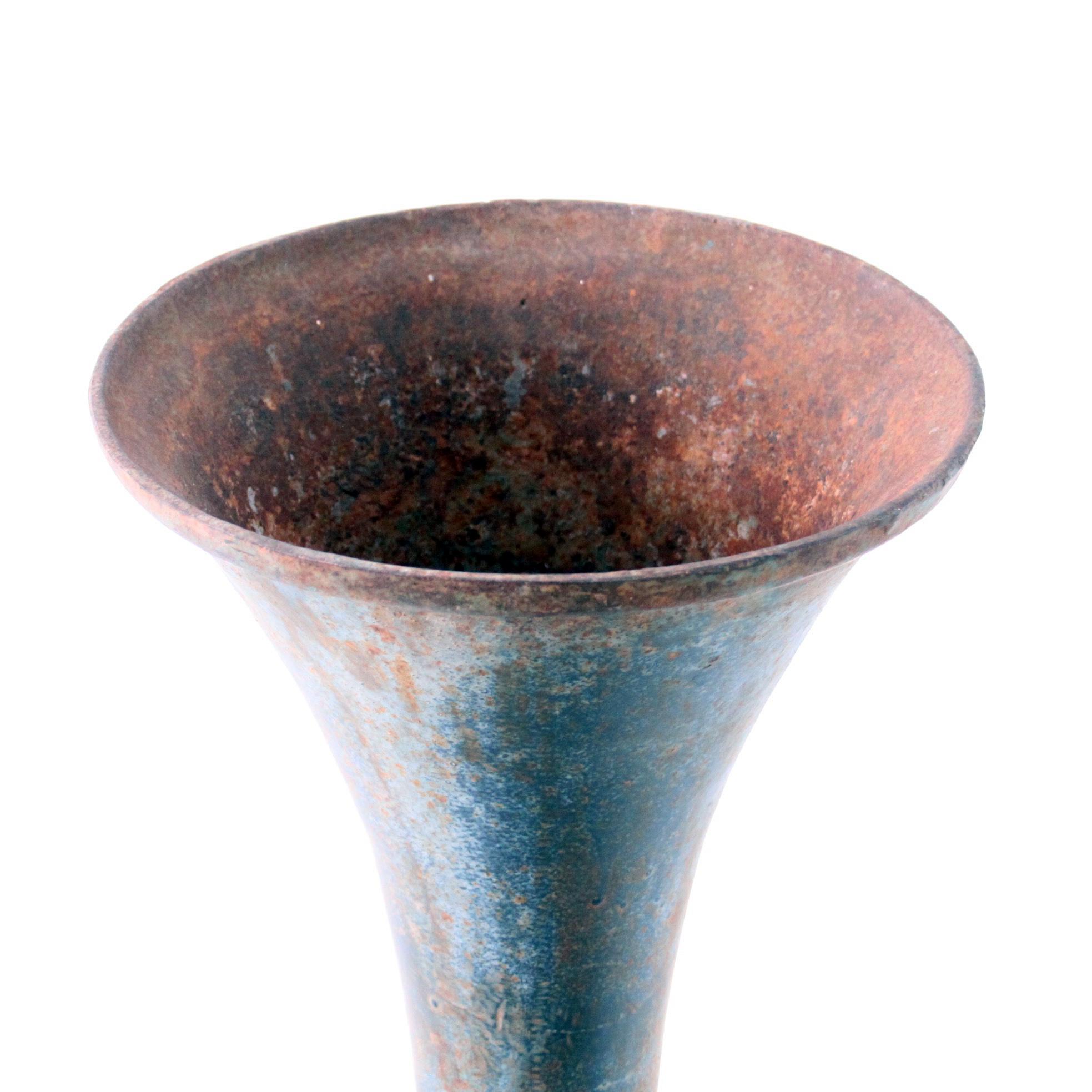 20th Century Antique Cast Iron Vases