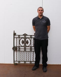 Antique Cast Iron Victorian Pedestrian Gate