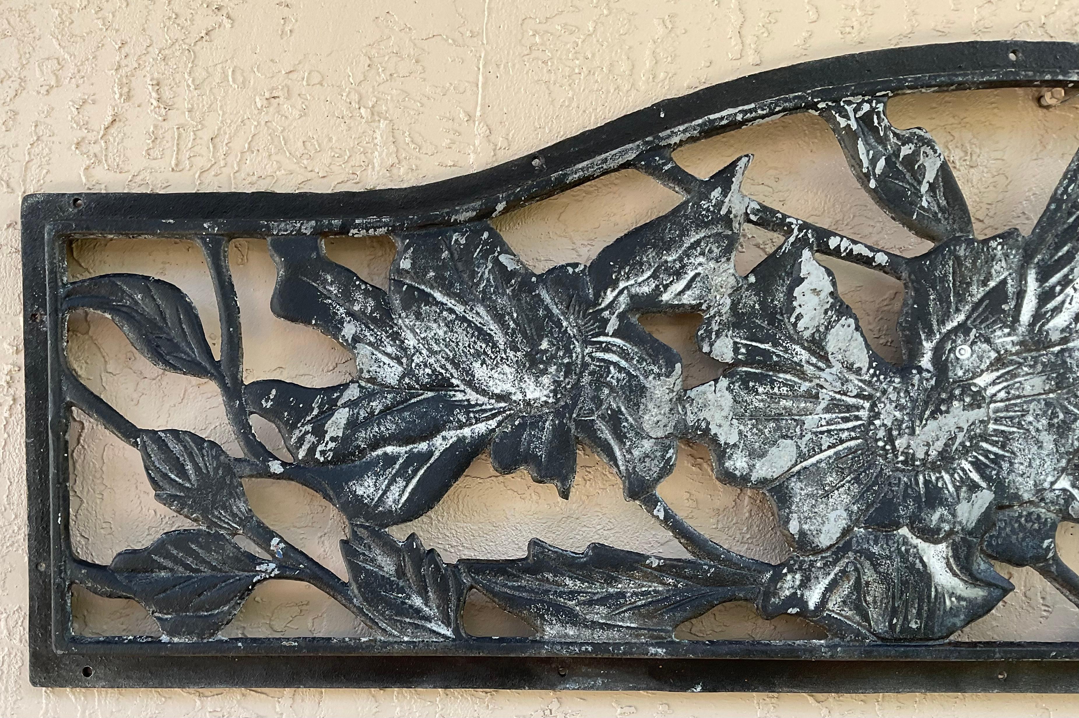 vintage cast iron wall decor