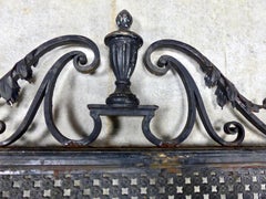 Antique Cast Iron Window Grate from New York City
