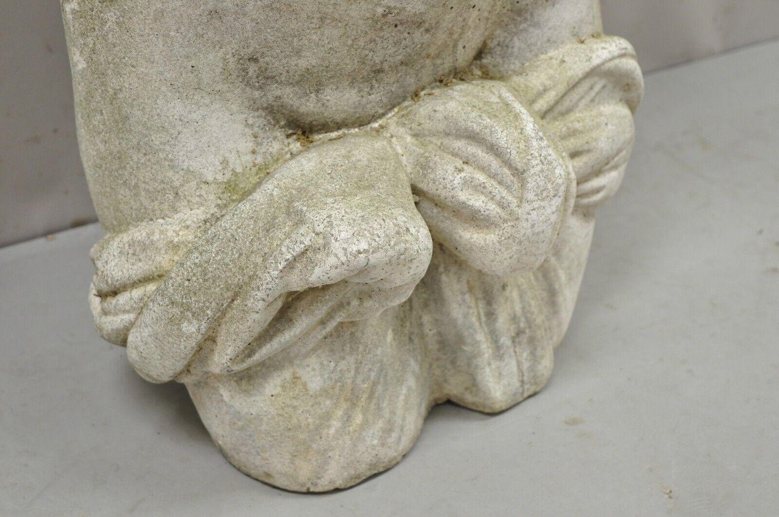 Antique Cast Stone Classical Venus Nude Female Torso Statue Figure 1