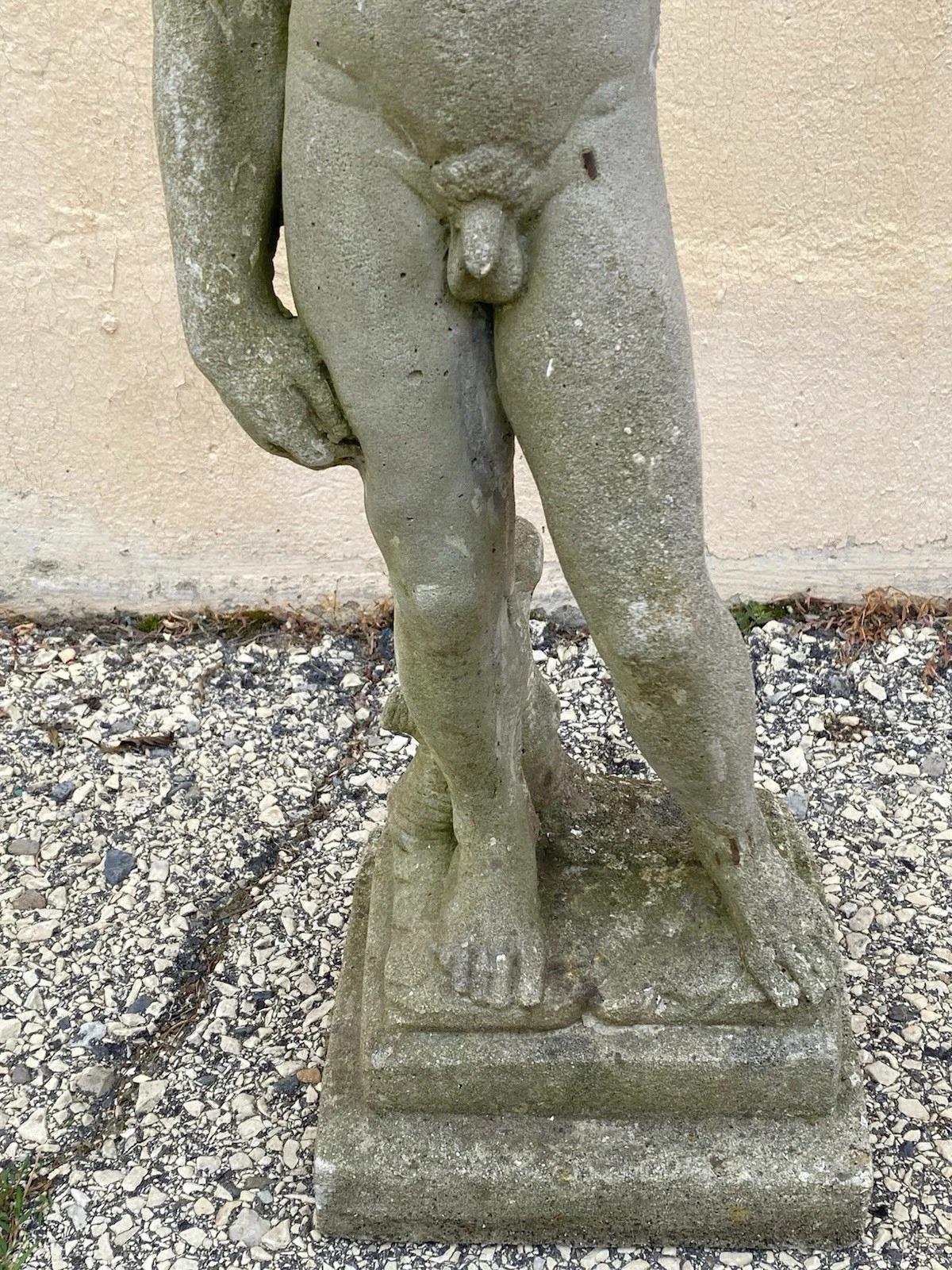Antique Cast Stone Concrete Small 24