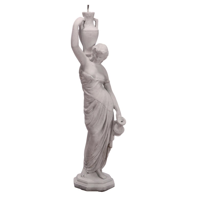 Jardin Statue Victorienne Lady Bust Statue Pierre Outdoor Handcrafted Gris Clair...