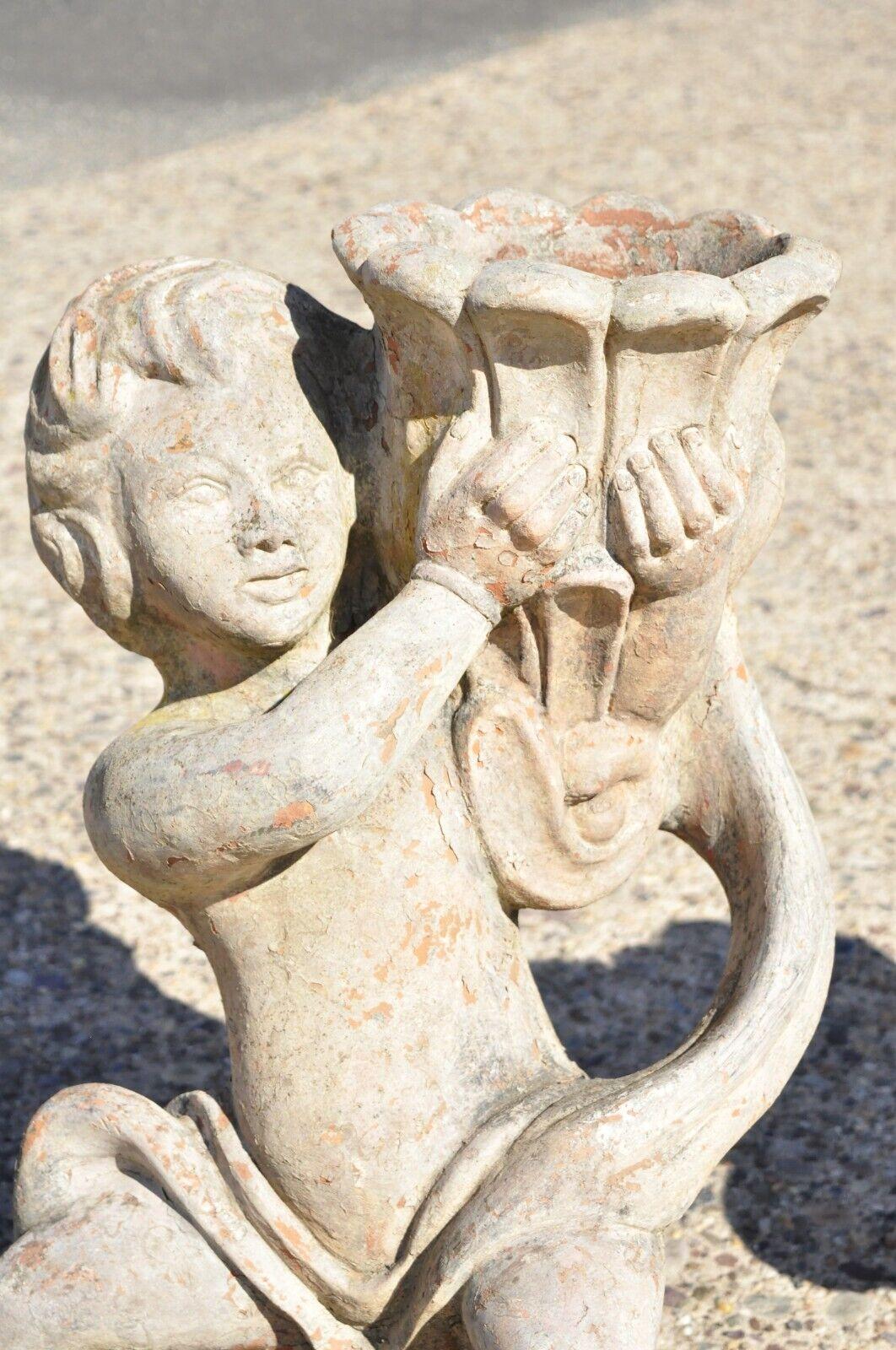 American Classical Antique Cast Terracotta Figural 28