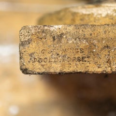 Antique Cast Terracotta Stone Urn  G Jennings