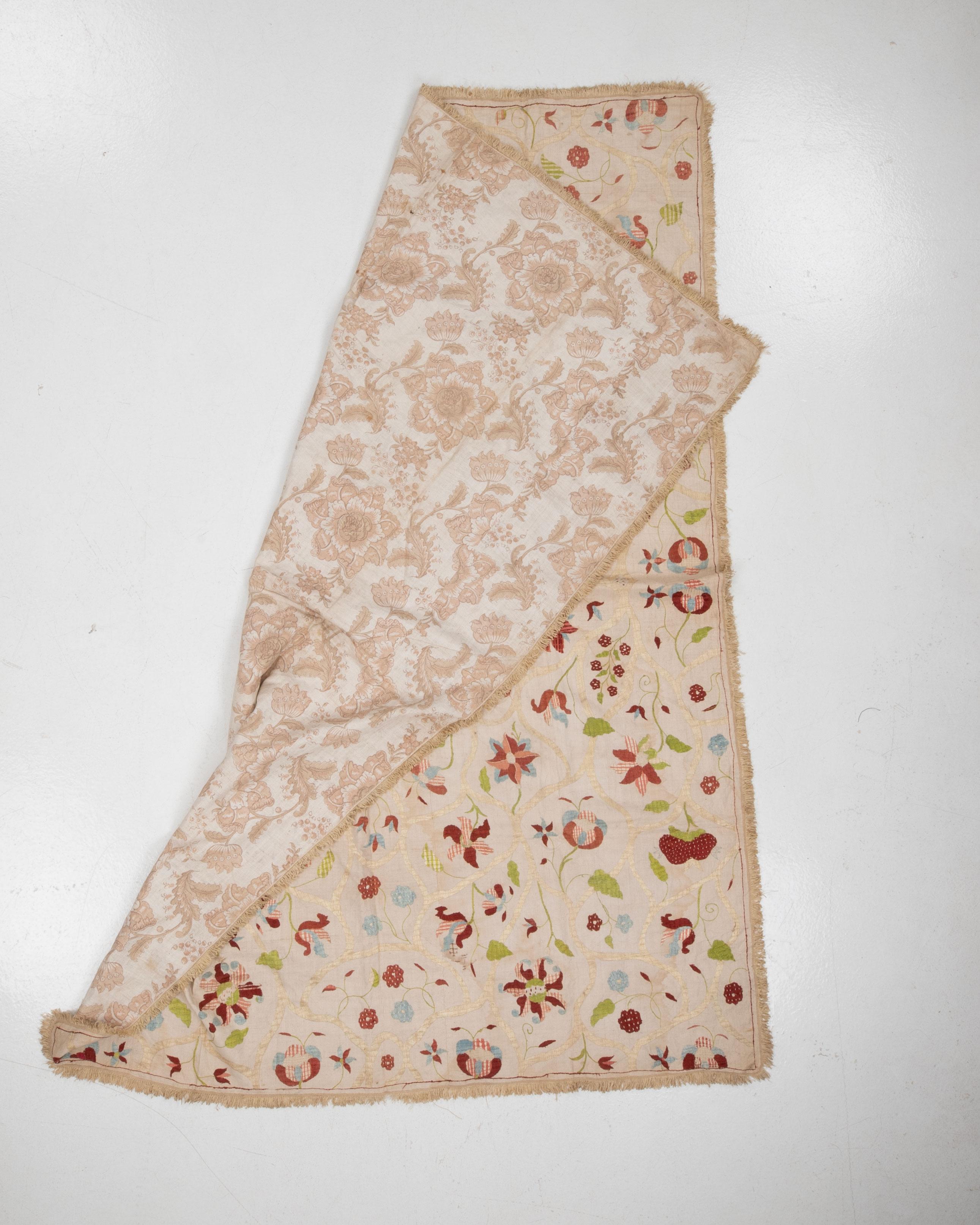 Cubrecama Antiguo Castelo Branco ( Colcha) , Siglo XVIII. en venta 8