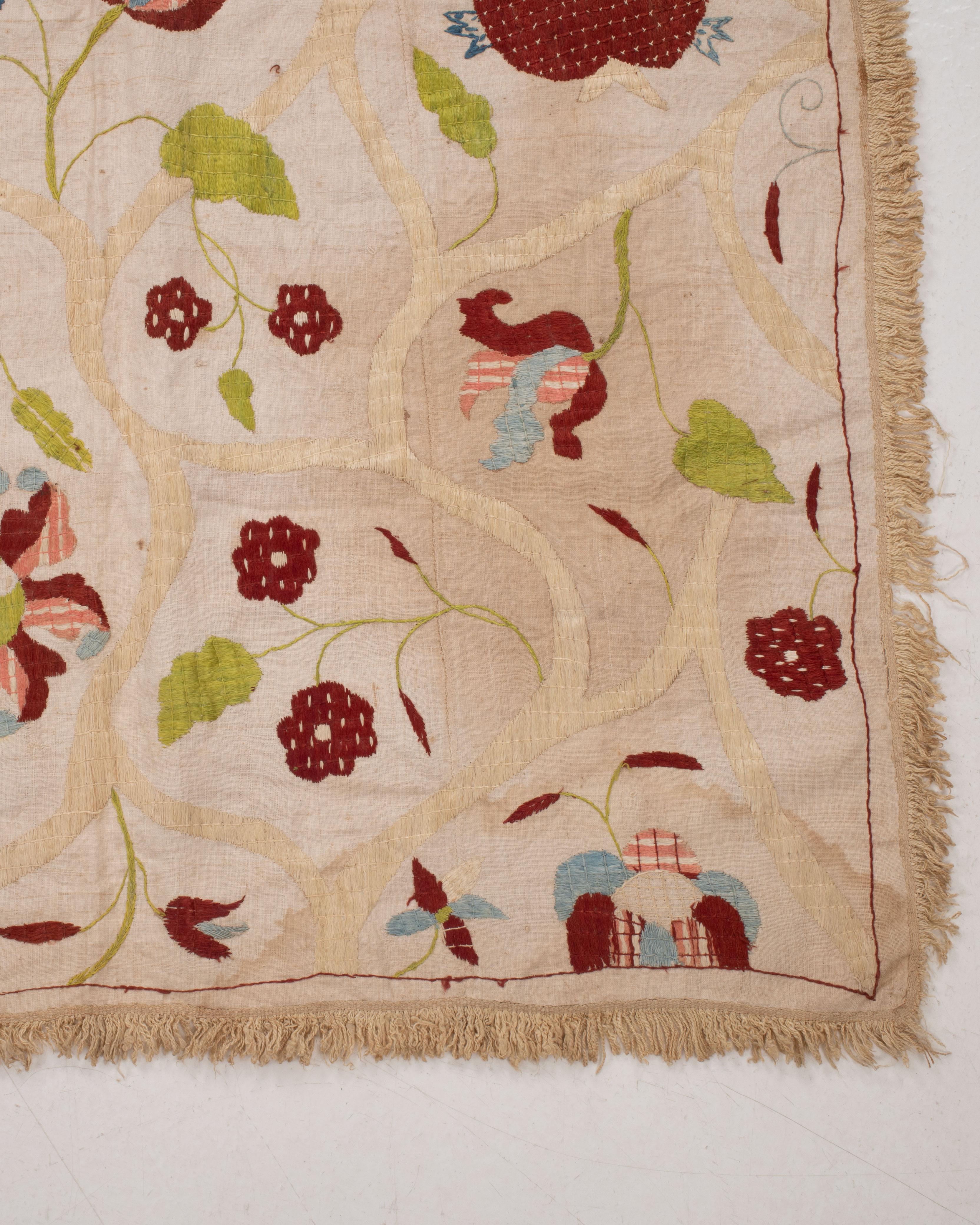Cubrecama Antiguo Castelo Branco ( Colcha) , Siglo XVIII. en Bastante bueno estado para la venta en Istanbul, TR