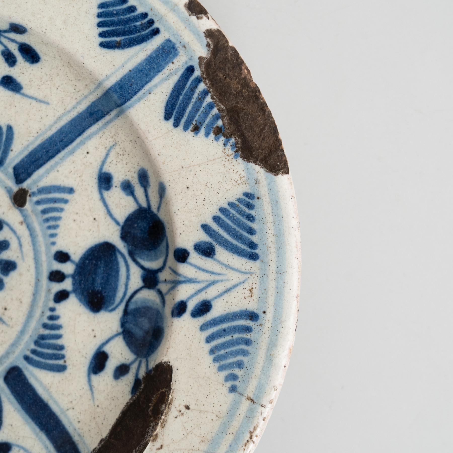 Antiguo Plato de Cerámica Catalana - Principios Siglo XX Moderno de mediados de siglo en venta